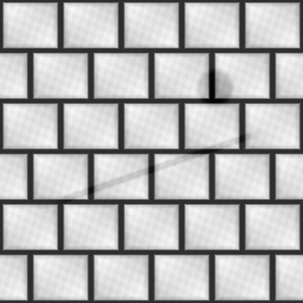 Controlled grayscale relief source used for both the PLAYTEX AI height and normal map outputs