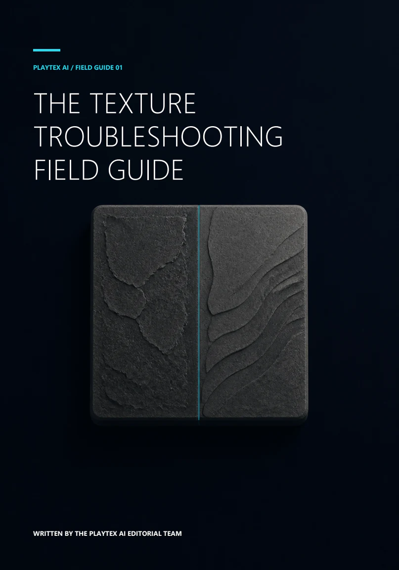 Cover of The Texture Troubleshooting Field Guide by the PLAYTEX AI Editorial Team