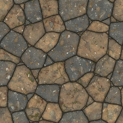 Weathered field stone AI texture source