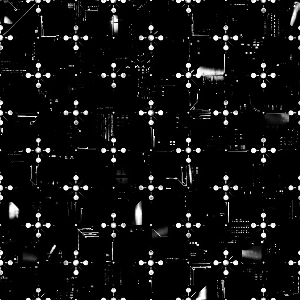 Sci-fi circuit emission texture map