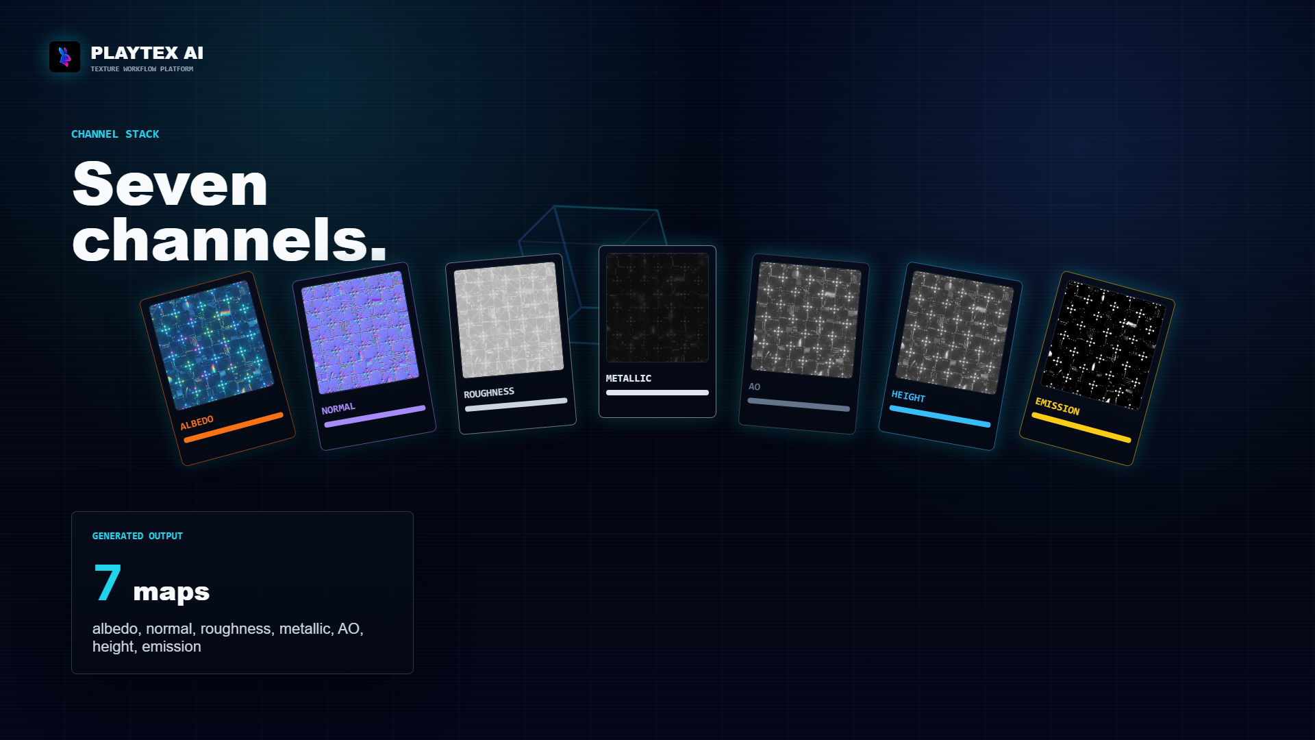 Image to seven PBR maps: the complete workflow video thumbnail