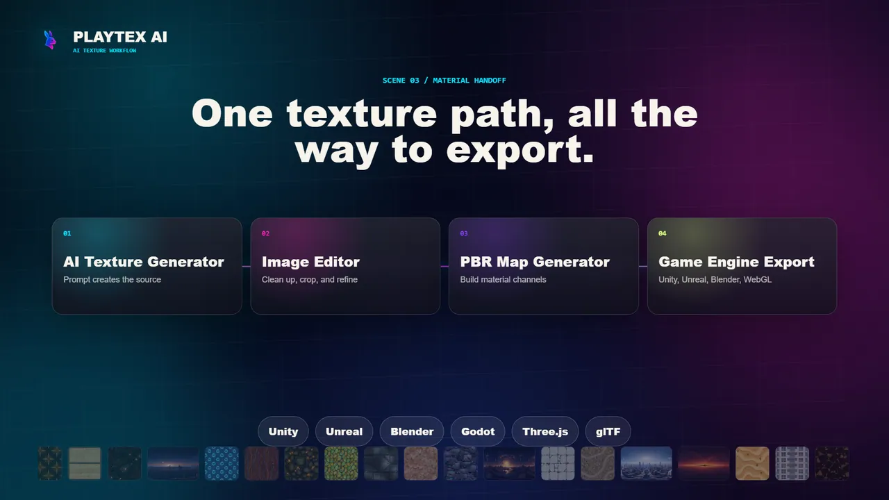 Export one PBR texture set for Unity and Unreal Engine video thumbnail
